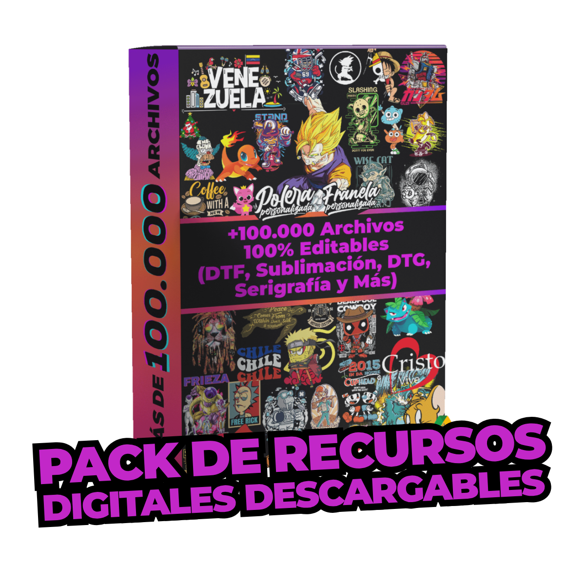 Pack +100.000 diseños editables
